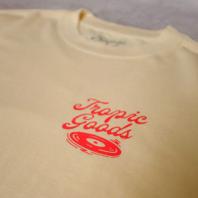 Record Store T-Shirt - Off-White