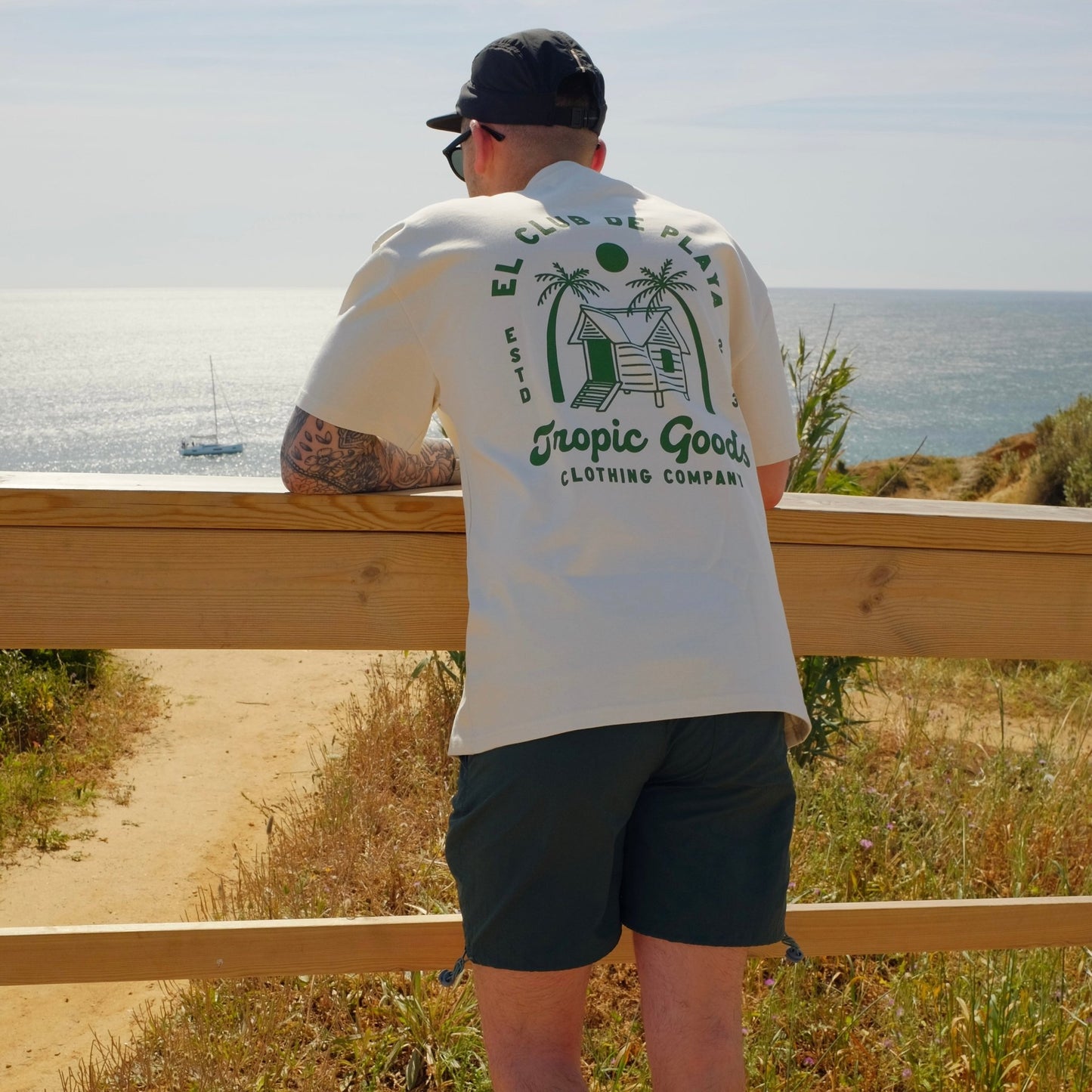 Beach Club T-Shirt - Off White